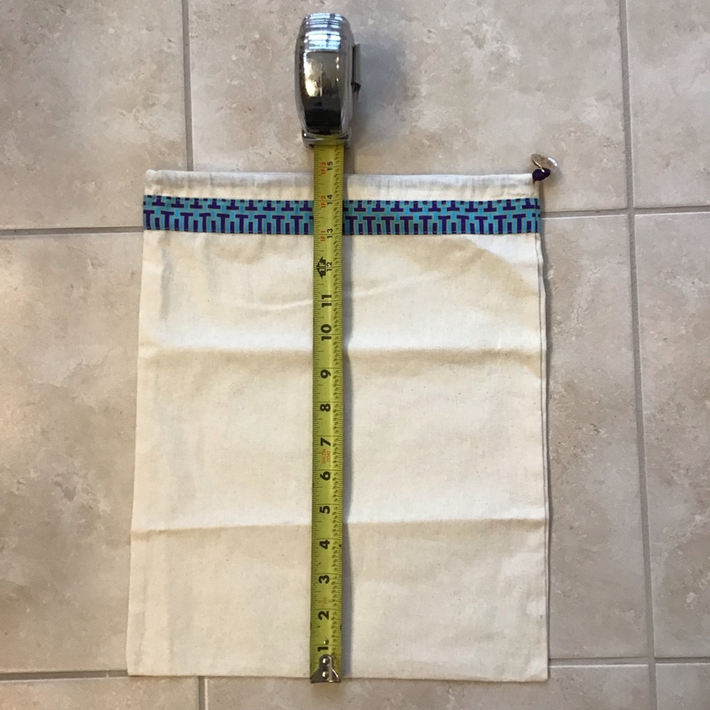 Tory Burch Canvas Drawstring Dust Bag EUC - Picture 2 of 6